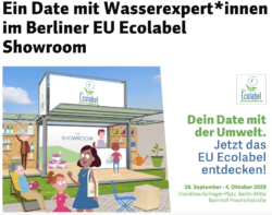 Ein Date mit Wasserexpert*innen im Berliner EU Ecolabel Showroom